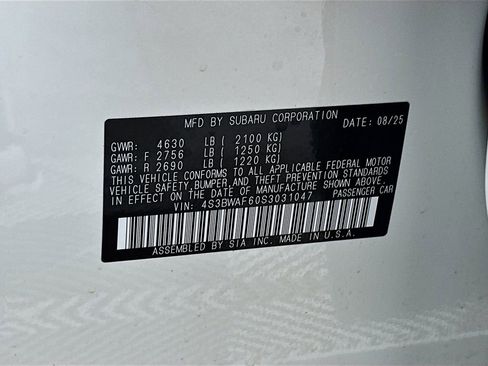 Used 2025 Subaru Legacy Premium w/ Popular Package #1 AWD/4WD image 27