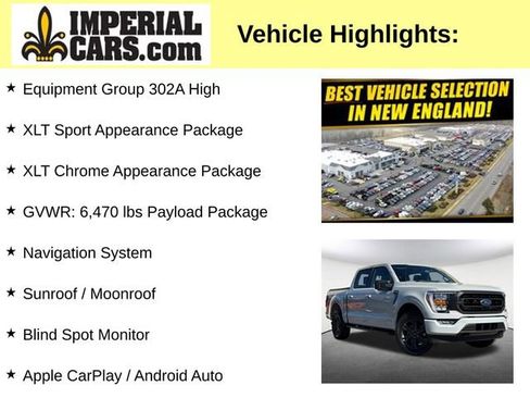 Used 2023 Ford F150 XLT w/ Equipment Group 302A High AWD/4WD image 6