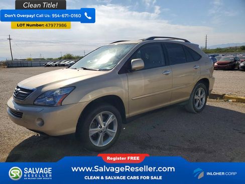 Used 2008 Lexus RX 400h 2WD image 1