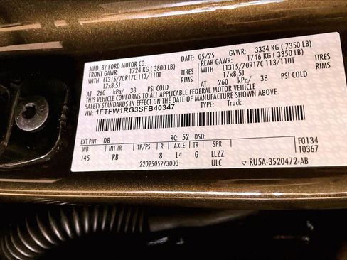 Used 2025 Ford F150 Raptor AWD/4WD image 31
