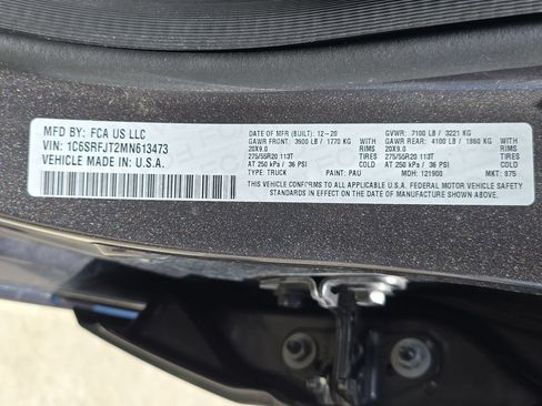 Used 2021 RAM 1500 Laramie AWD/4WD image 33