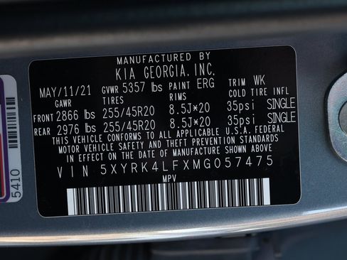 Used 2021 Kia Sorento SX image 39