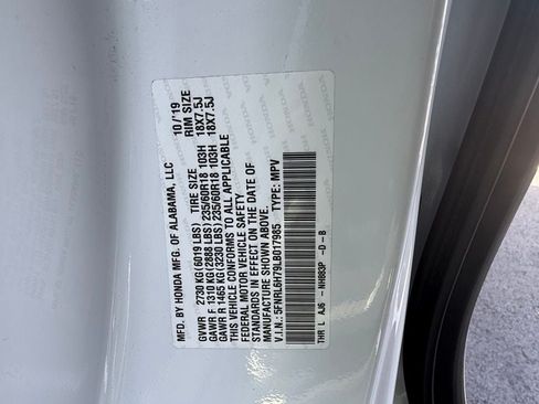 Used 2020 Honda Odyssey EX-L image 10