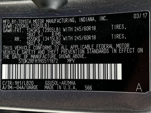 Used 2017 Toyota Highlander XLE FWD image 37