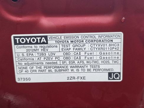 Used 2012 Toyota Prius Two FWD image 47