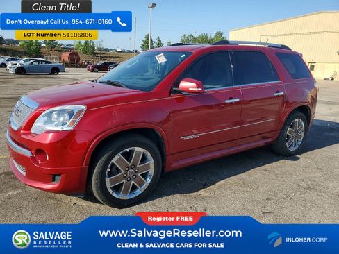 Used 2012 GMC Acadia Denali AWD/4WD image 1