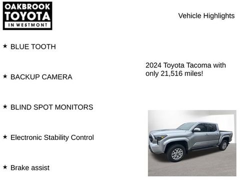 Used 2024 Toyota Tacoma SR5 image 8