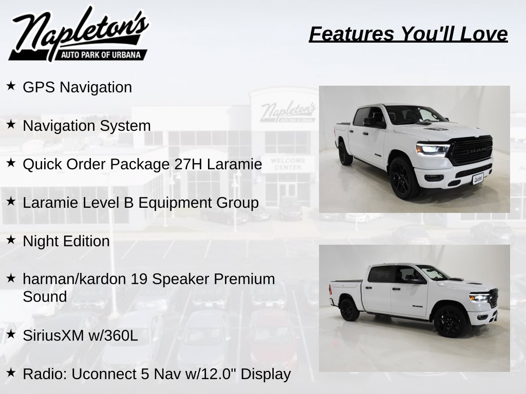 Used 2023 RAM 1500 Laramie AWD/4WD image 8