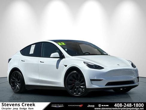 Used 2022 Tesla Model Y Performance AWD/4WD image 1