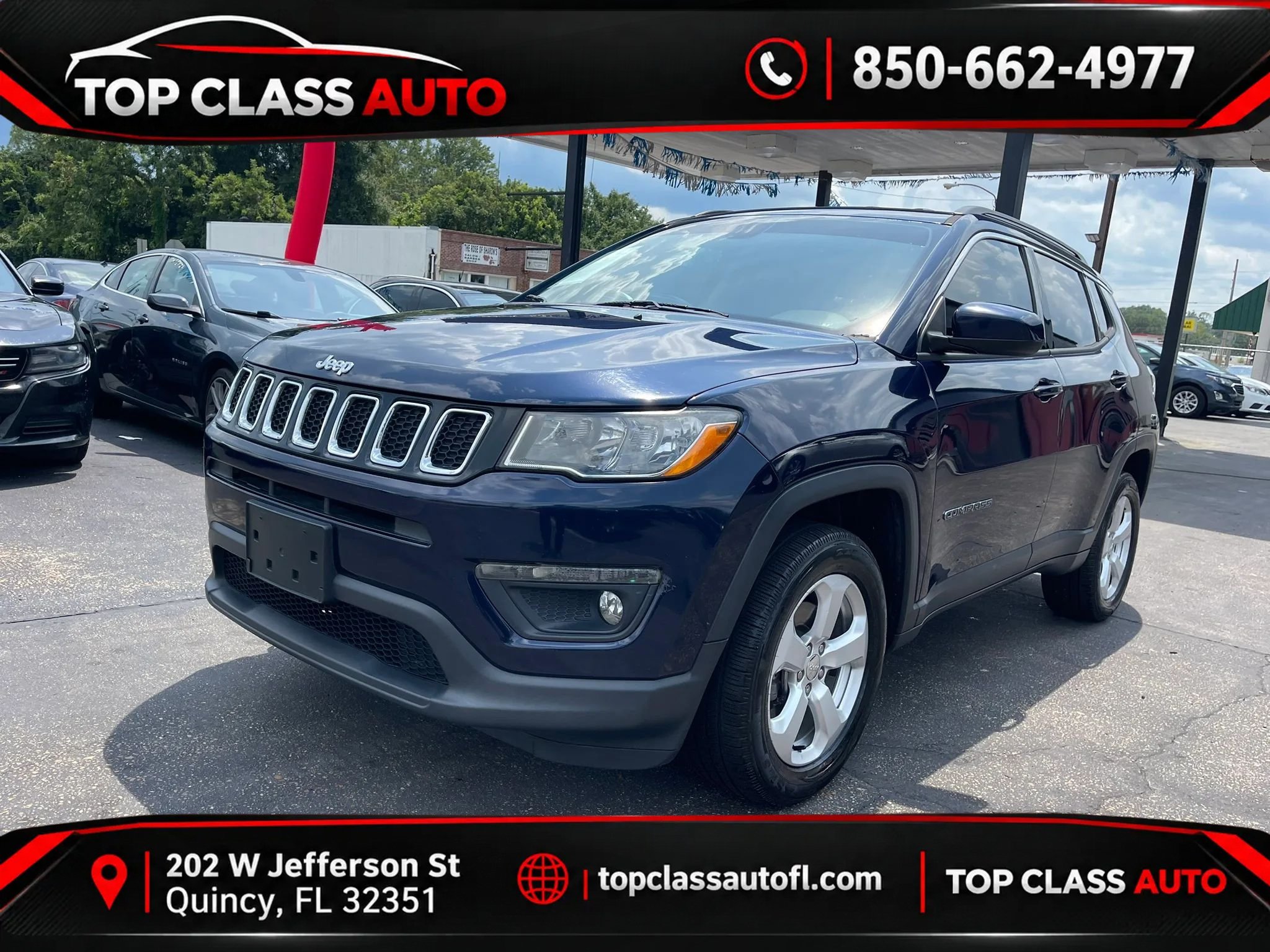 Used 2019 Jeep Compass Latitude AWD/4WD image 1
