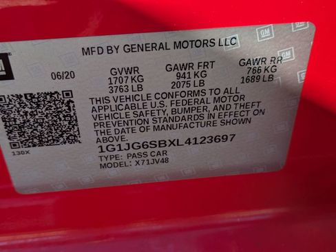 Used 2020 Chevrolet Sonic LT image 32