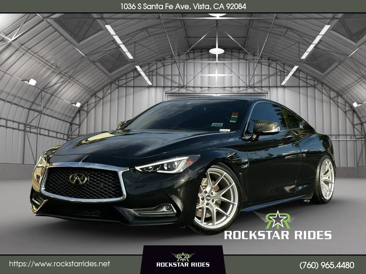 Used 2020 INFINITI Q60 Red Sport 400 w/ Cargo Package RWD image 1