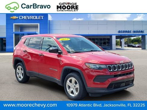 Used 2023 Jeep Compass Sport AWD/4WD image 1