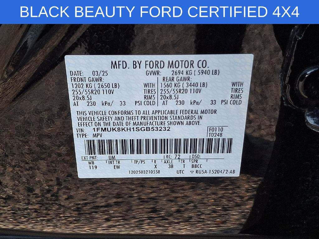 Used 2025 Ford Explorer ST-Line AWD/4WD image 27