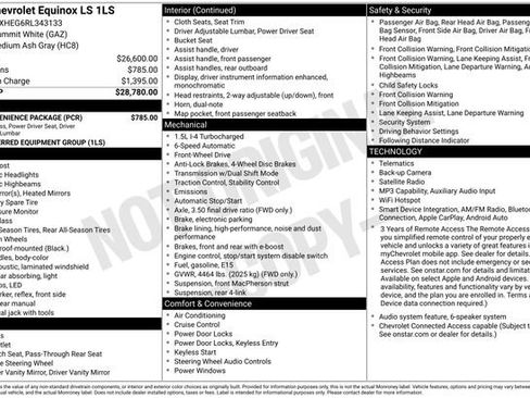 Used 2024 Chevrolet Equinox LS w/ LS Convenience Package FWD image 4