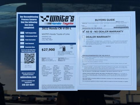 Used 2022 Honda CR-V EX-L image 36
