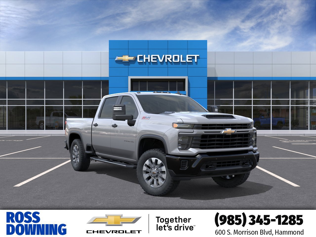 New 2026 Chevrolet Silverado 2500 Custom w/ Custom Value Package AWD/4WD image 1