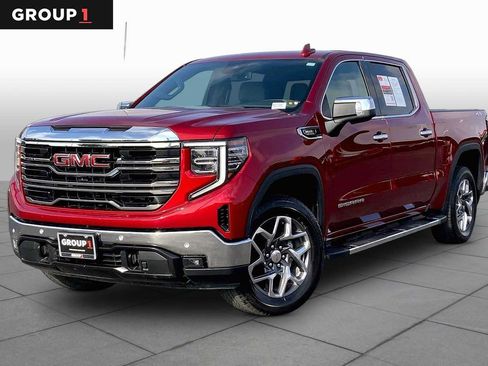 Used 2025 GMC Sierra 1500 SLT w/ SLT Premium Plus Package AWD/4WD image 1