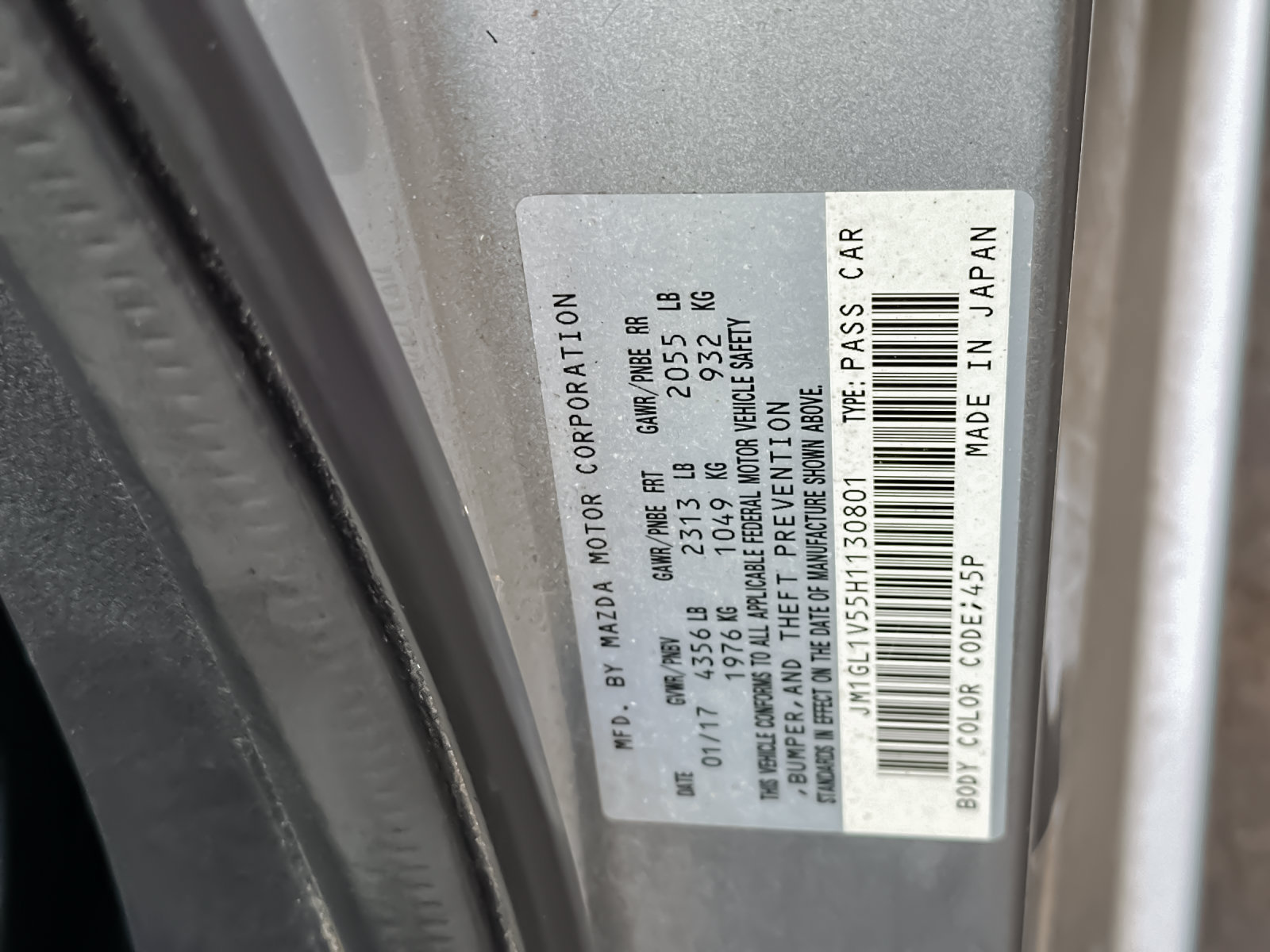 Used 2017 MAZDA MAZDA6 Touring FWD image 26