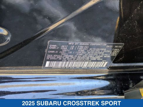 Certified 2025 Subaru Crosstrek 2.5i Sport image 49