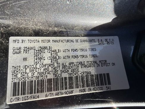 Certified 2021 Toyota Tacoma SR image 28