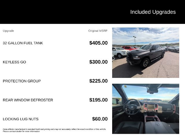 Used 2017 RAM 1500 Rebel w/ Luxury Group AWD/4WD image 11