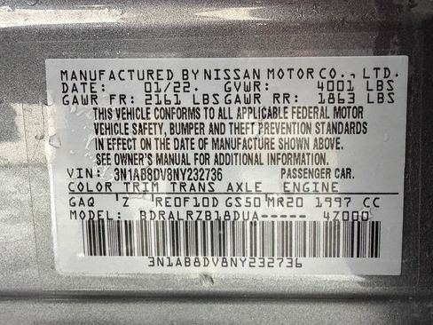 Used 2022 Nissan Sentra SR image 12