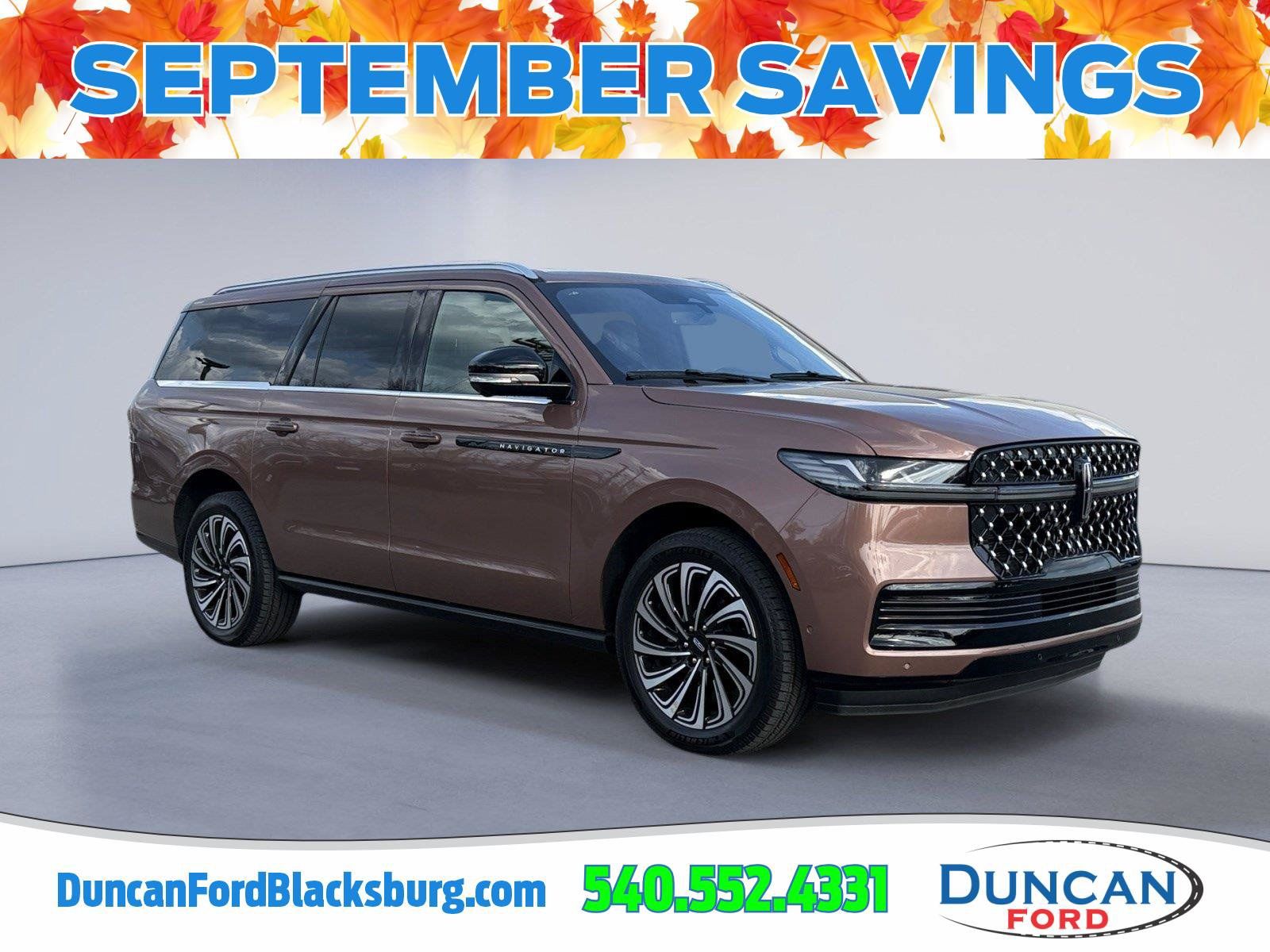 Used 2025 Lincoln Navigator L Black Label AWD/4WD image 1