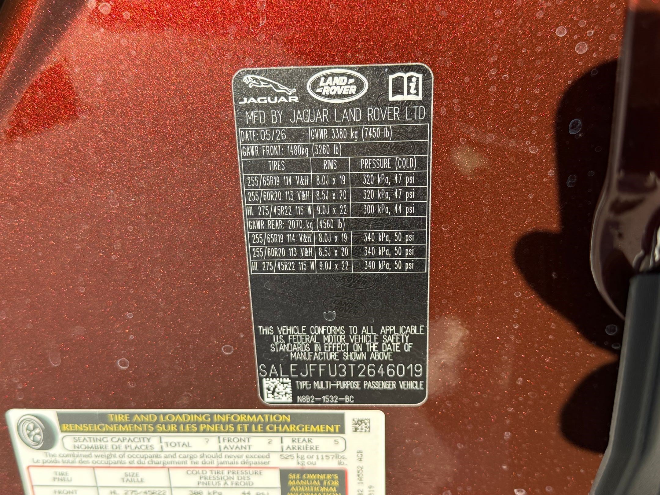 New 2026 Land Rover Defender 130 S AWD/4WD image 25