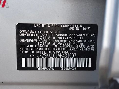 Used 2021 Subaru Forester Sport AWD/4WD image 35