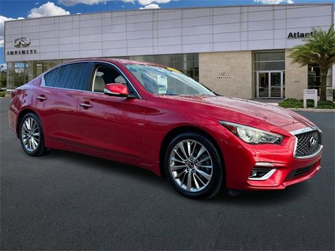 Certified 2024 INFINITI Q50 Luxe w/ Cargo Package image 2