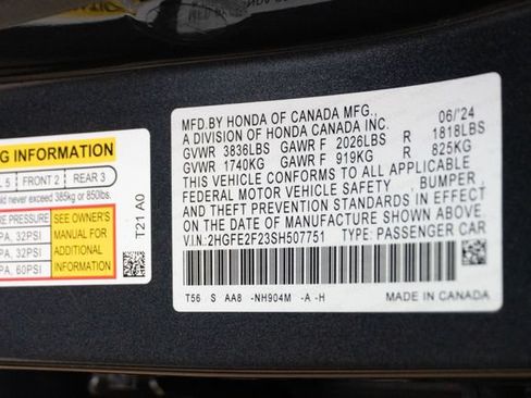 Certified 2025 Honda Civic LX image 33