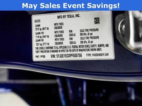 Used 2023 Tesla Model 3 Performance AWD/4WD image 35