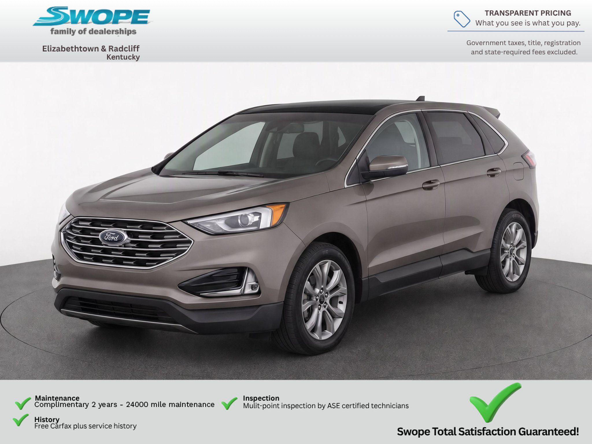 Used 2019 Ford Edge Titanium FWD image 1