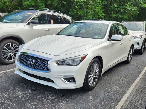 Certified 2023 INFINITI Q50 Luxe w/ Cargo Package AWD/4WD image 1