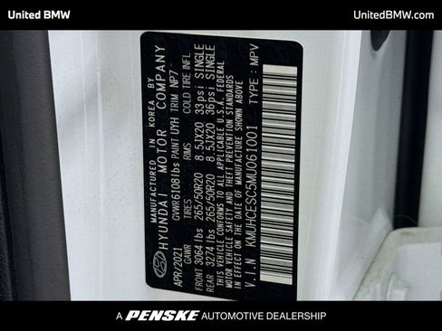 Used 2021 Genesis GV80 3.5T image 15