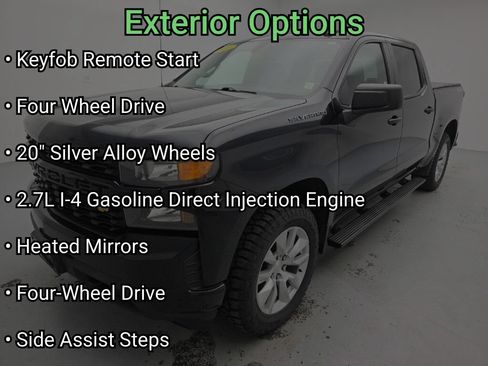 Certified 2021 Chevrolet Silverado 1500 Custom AWD/4WD image 6