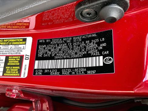 Used 2020 Lexus ES 350 w/ Premium Package image 36