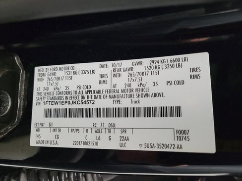 Used 2018 Ford F150 XL w/ Equipment Group 101A Mid AWD/4WD image 33