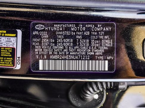 Used 2022 Hyundai Palisade SEL w/ Cargo Package FWD image 36