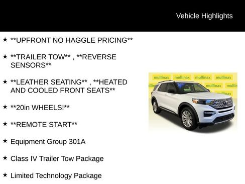 Certified 2022 Ford Explorer Limited w/ Limited Technology Package image 12