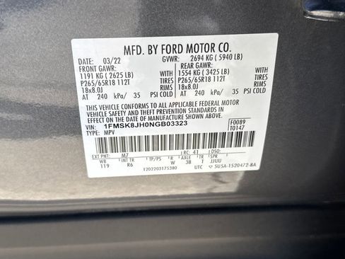 Certified 2022 Ford Explorer Timberline image 18