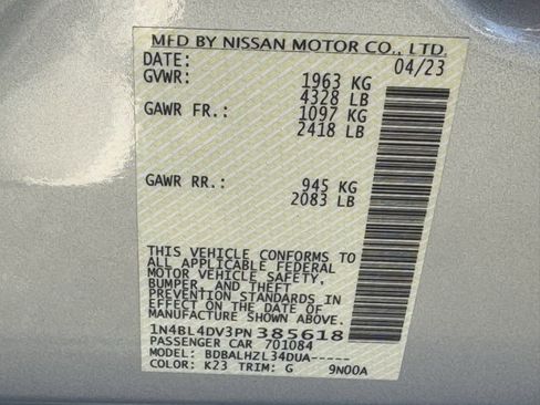 Used 2023 Nissan Altima 2.5 SV image 41