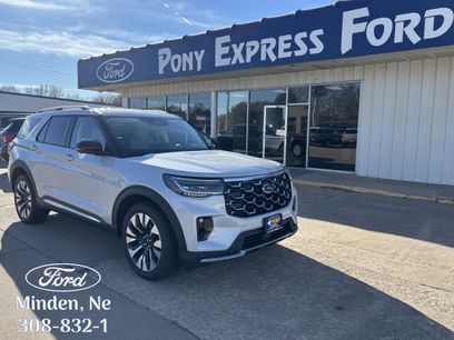 New 2026 Ford Explorer Platinum w/ LUX Leather Package