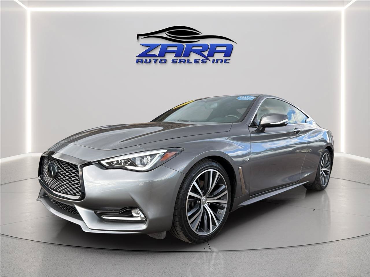 Used 2019 INFINITI Q60 3.0t Luxe w/ Essential Package AWD/4WD image 3