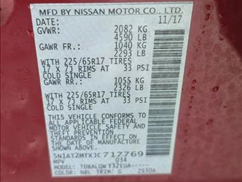 Used 2018 Nissan Rogue SV FWD image 24