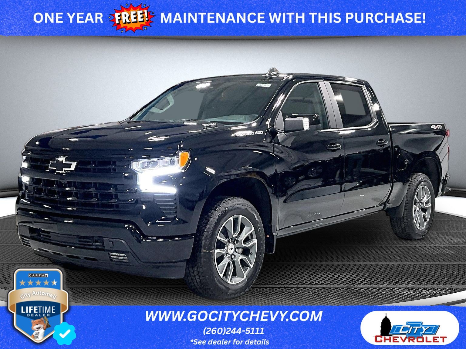 New 2026 Chevrolet Silverado 1500 RST w/ RST All Star Premium Package AWD/4WD image 1