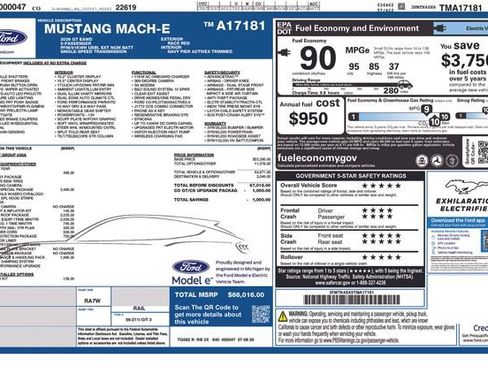 New 2026 Ford Mustang Mach-E GT AWD/4WD image 10