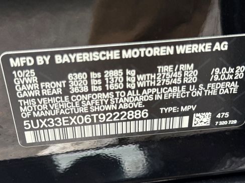 New 2026 BMW X6 xDrive40i w/ Premium Package image 18