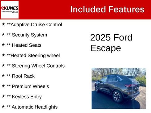 Used 2025 Ford Escape Platinum AWD/4WD image 4